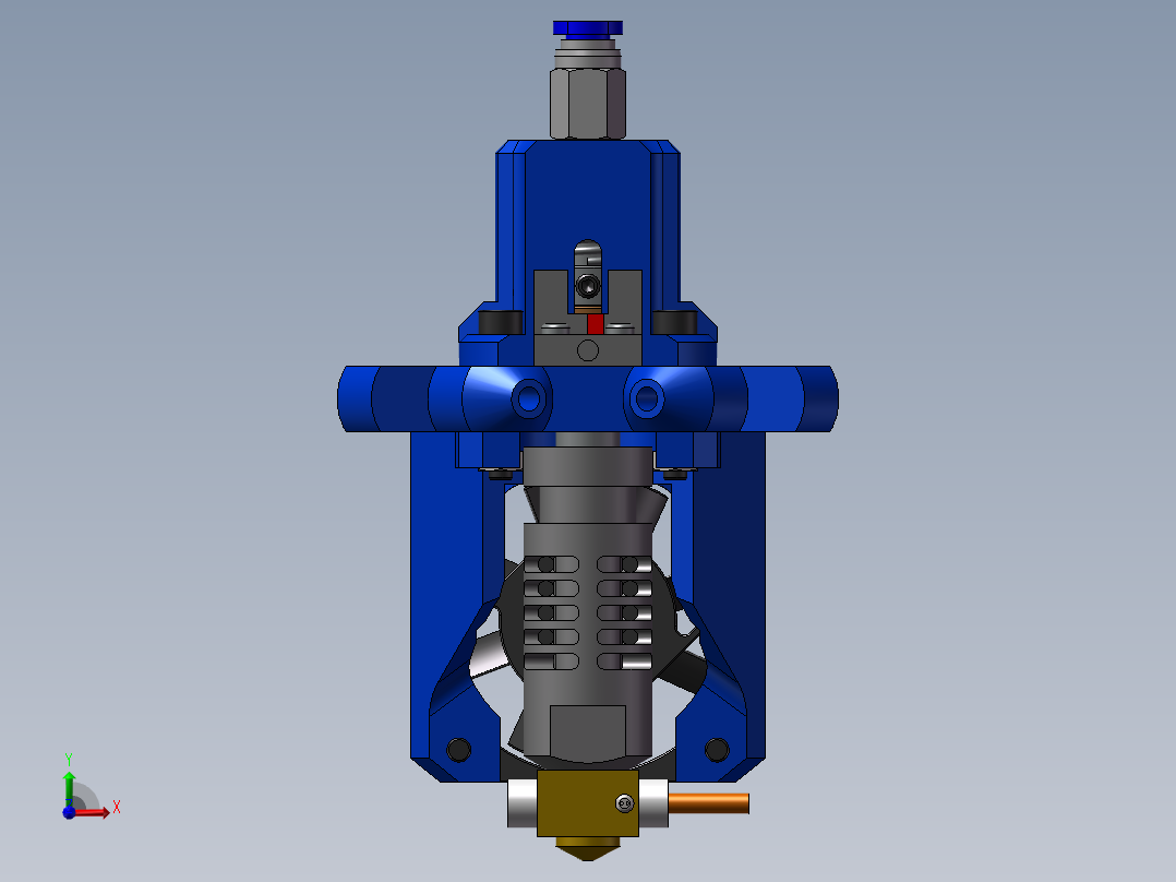 探针集成头的喷嘴_1933前视图