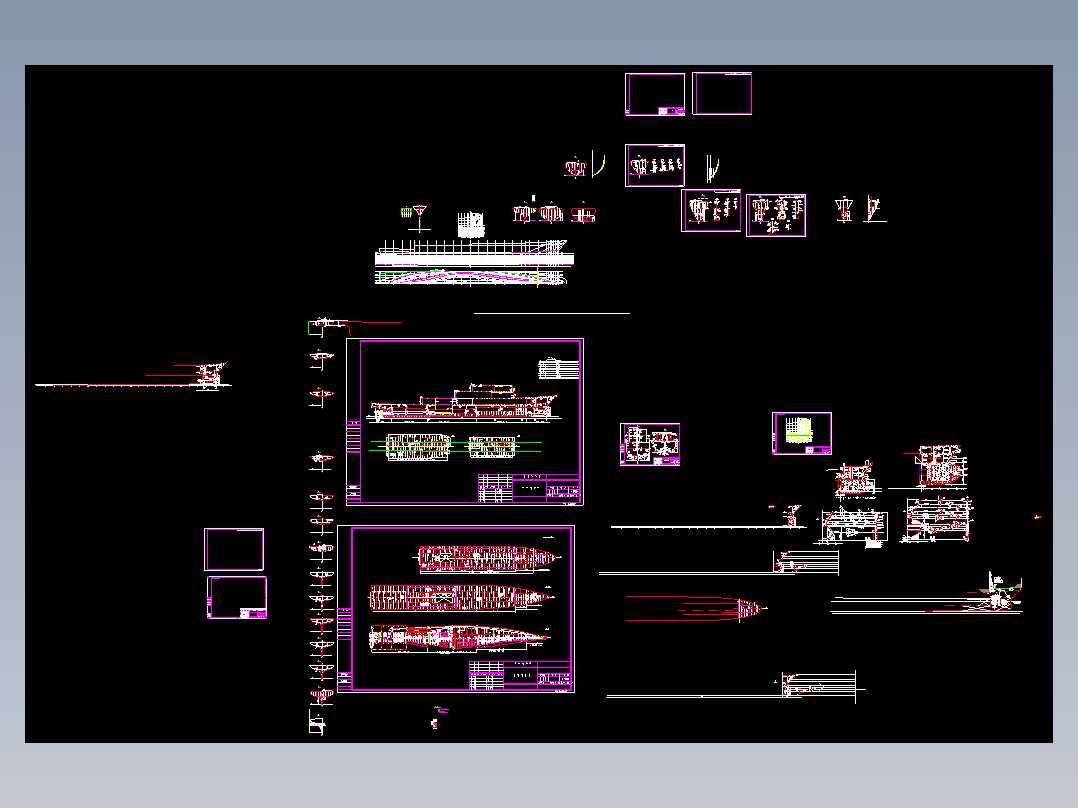 渔政执法船结构图