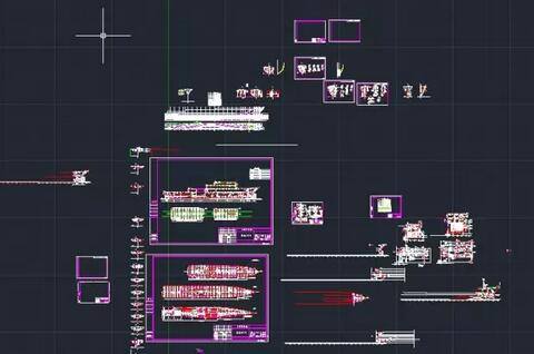 渔政执法船结构图缩略图