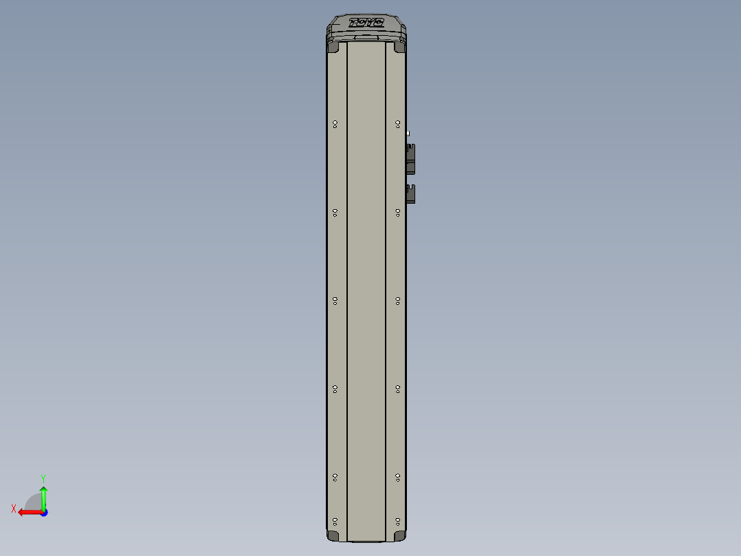 Toyo东佑达直线模组-ETH13-750-M+煞車后视图