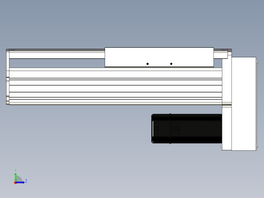 Toyo东佑达直线模组-ETH22-150-BM-400W+煞車左视缩略图