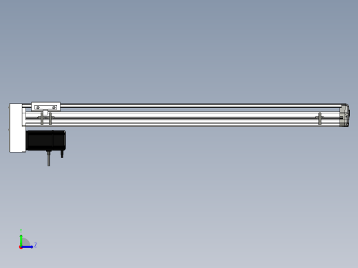 Toyo东佑达直线模组-ETH13-850-BM-400W左视缩略图