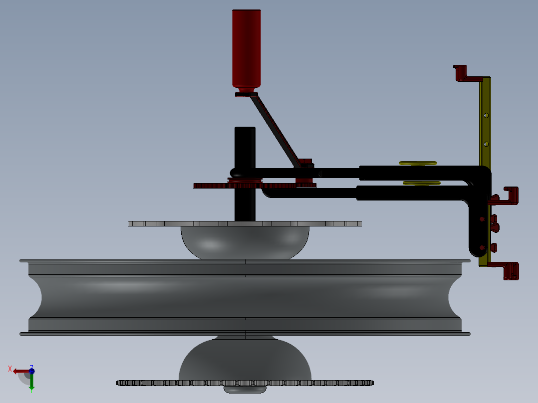 拆轮胎工具（另一个）SW2012后视图