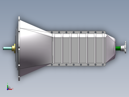 行星齿轮式动力换挡变速箱的设计（全部结清）前视缩略图