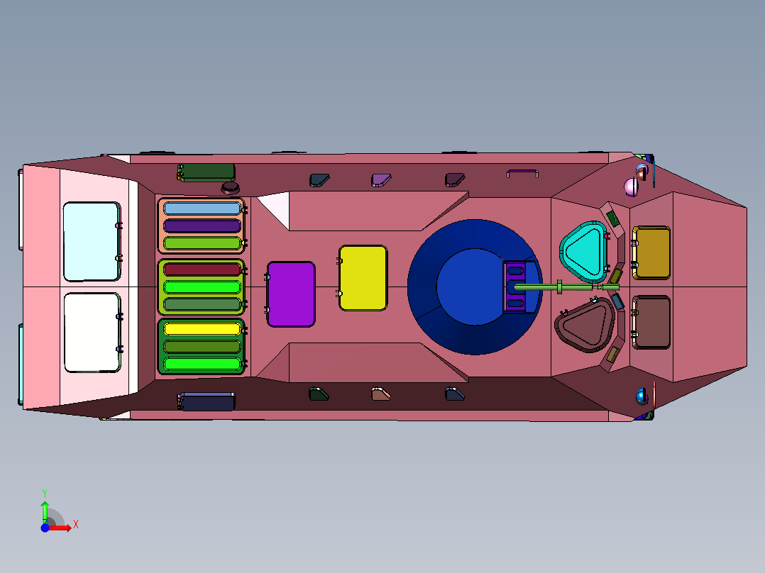 俄罗斯BTR70装甲运兵车前视图