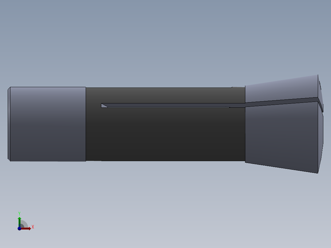 R8-夹头组-R8 COLLET 0.500.SLDPRT前视图