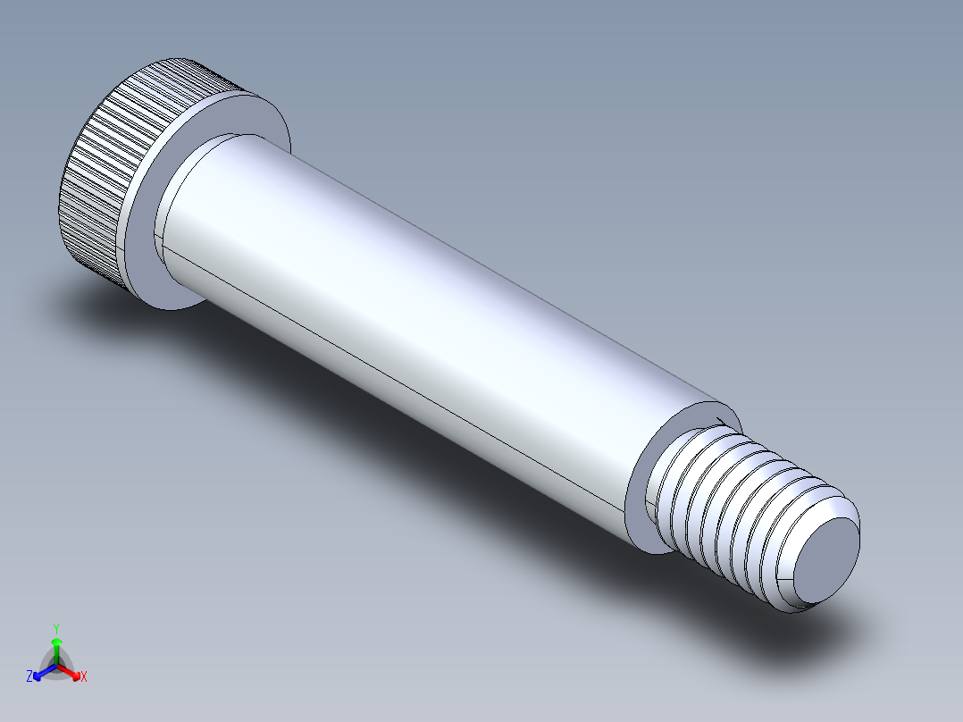 公制SH螺栓选择（DME）-SB DME PM8 x40.STEP主视图