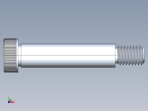 公制SH螺栓选择（DME）-SB DME PM8 x40.STEP前视缩略图