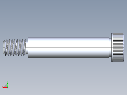 公制SH螺栓选择（DME）-SB DME PM8 x40.STEP后视缩略图