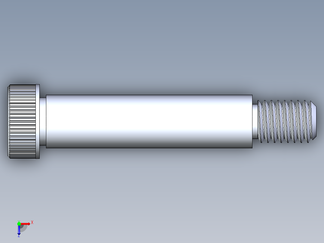 公制SH螺栓选择（DME）-SB DME PM8 x40.STEP俯视图