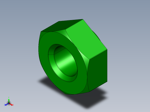 自紧六角螺母M6