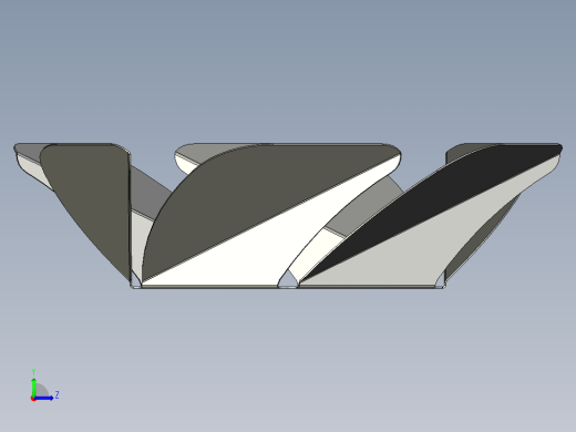 金属板碗左视缩略图