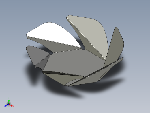 金属板碗正等轴测缩略图