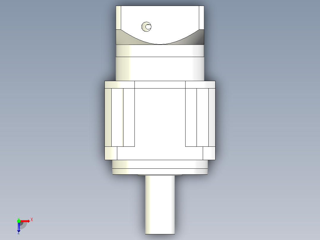 直齿PLX142-L2 22-110-145-M8.stp俯视图