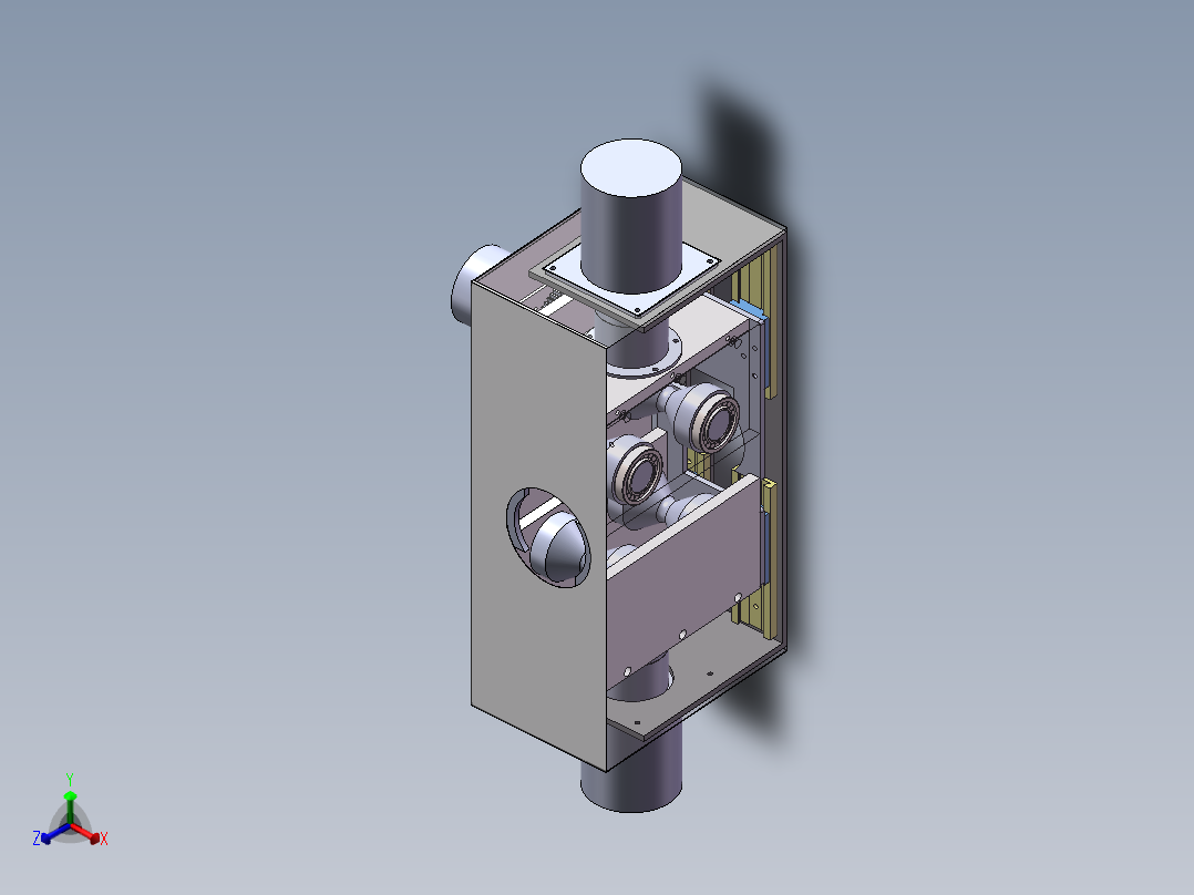 钻杆稳定器SW三维图 1287467==50正等轴测图