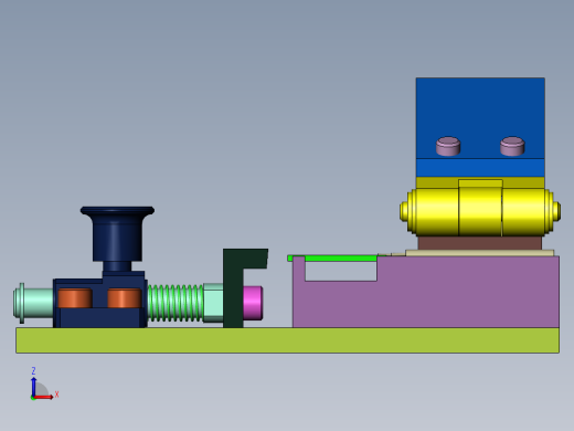 小型电路板焊接夹具前视缩略图