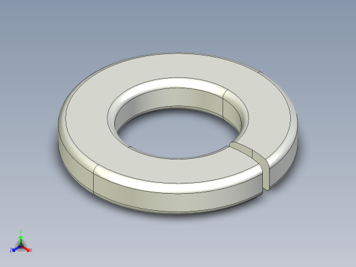 紧固件-STEP 0.2500 Split Washer