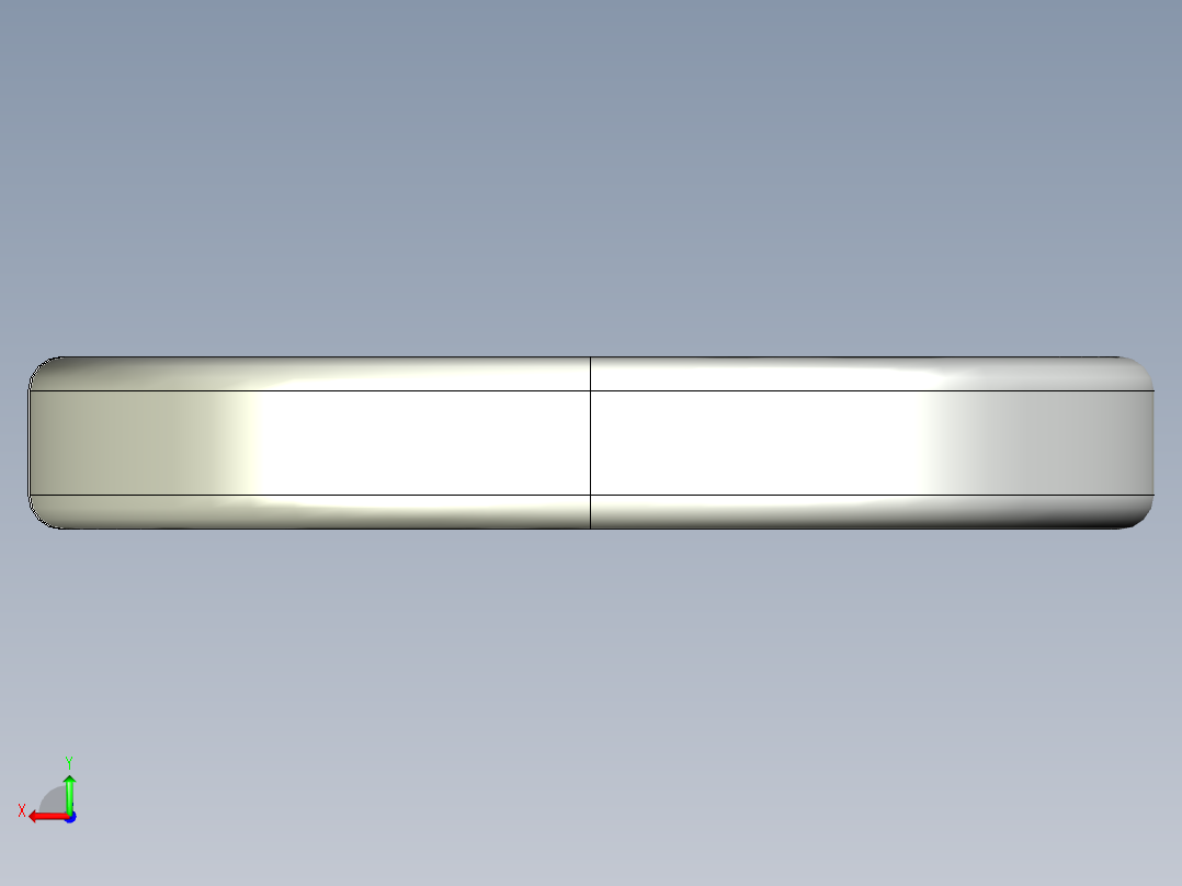紧固件-STEP 0.2500 Split Washer后视图