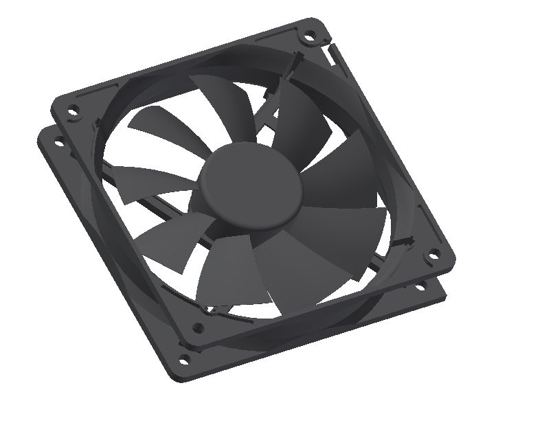 简化ATX PS单元120毫米风扇