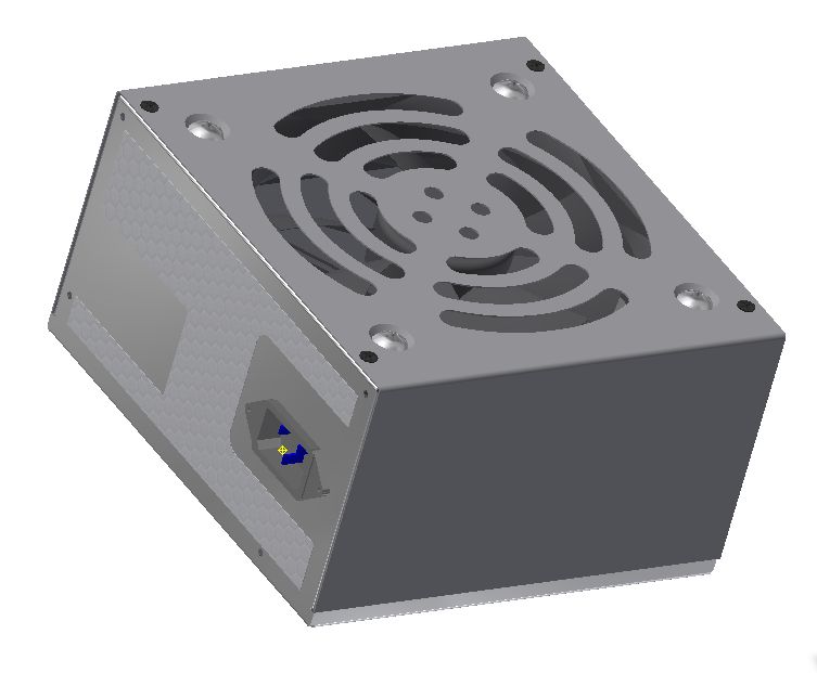 简化ATX PS单元120毫米风扇