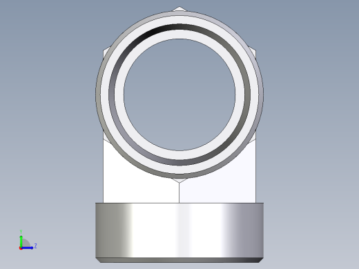 卡套式工业通用硬管接头EO_Union_tee_T35LCFX左视缩略图