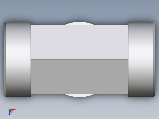 卡套式工业通用硬管接头EO_Union_tee_T35LCFX俯视缩略图