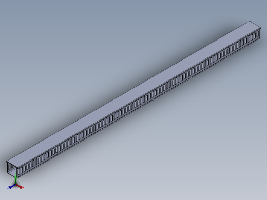 线槽正等轴测缩略图