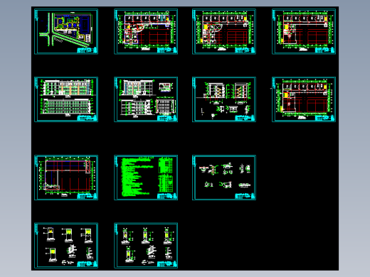 江苏某4层小学教学楼设计（建筑图、结构图、计算书、外文翻译等资料）