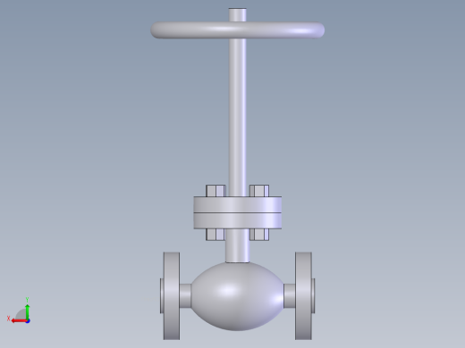globe valve (asme b16.34) fl -150-2500后视缩略图
