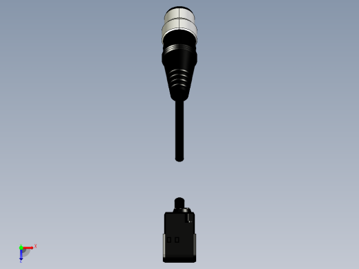 基恩士PZ-G42EN_G42EP_kc图纸模型俯视缩略图