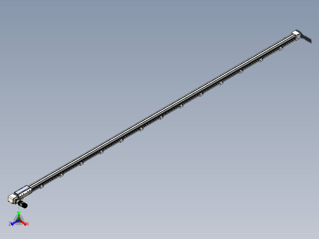 同步带滑台-欧规B8H-L176-S5300-L-ZP40-D3-N5主视图