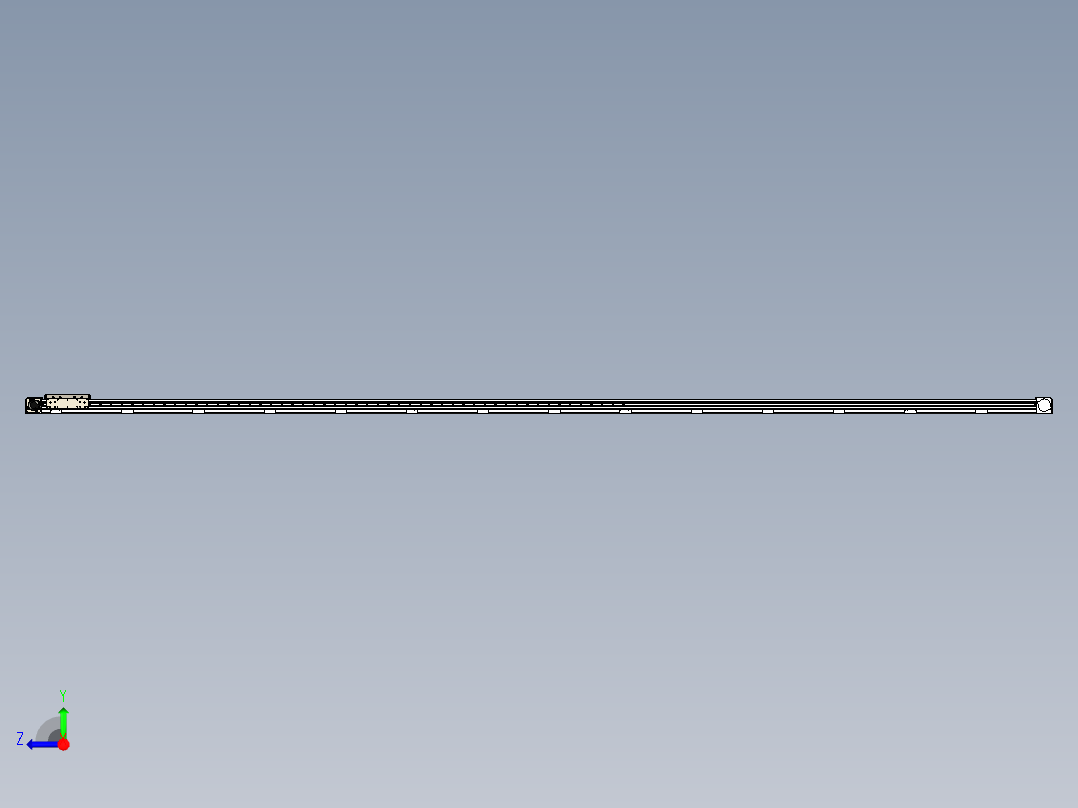 同步带滑台-欧规B8H-L176-S5300-L-ZP40-D3-N5右视图