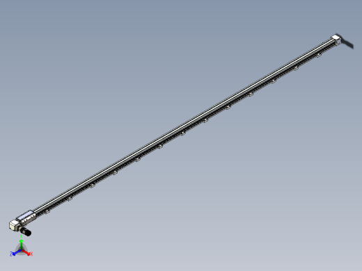 同步带滑台-欧规B8H-L176-S5300-L-ZP40-D3-N5正等轴测缩略图