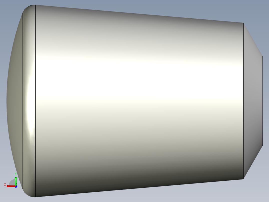 把手I.307-3D多系列多零件图纸模型后视图