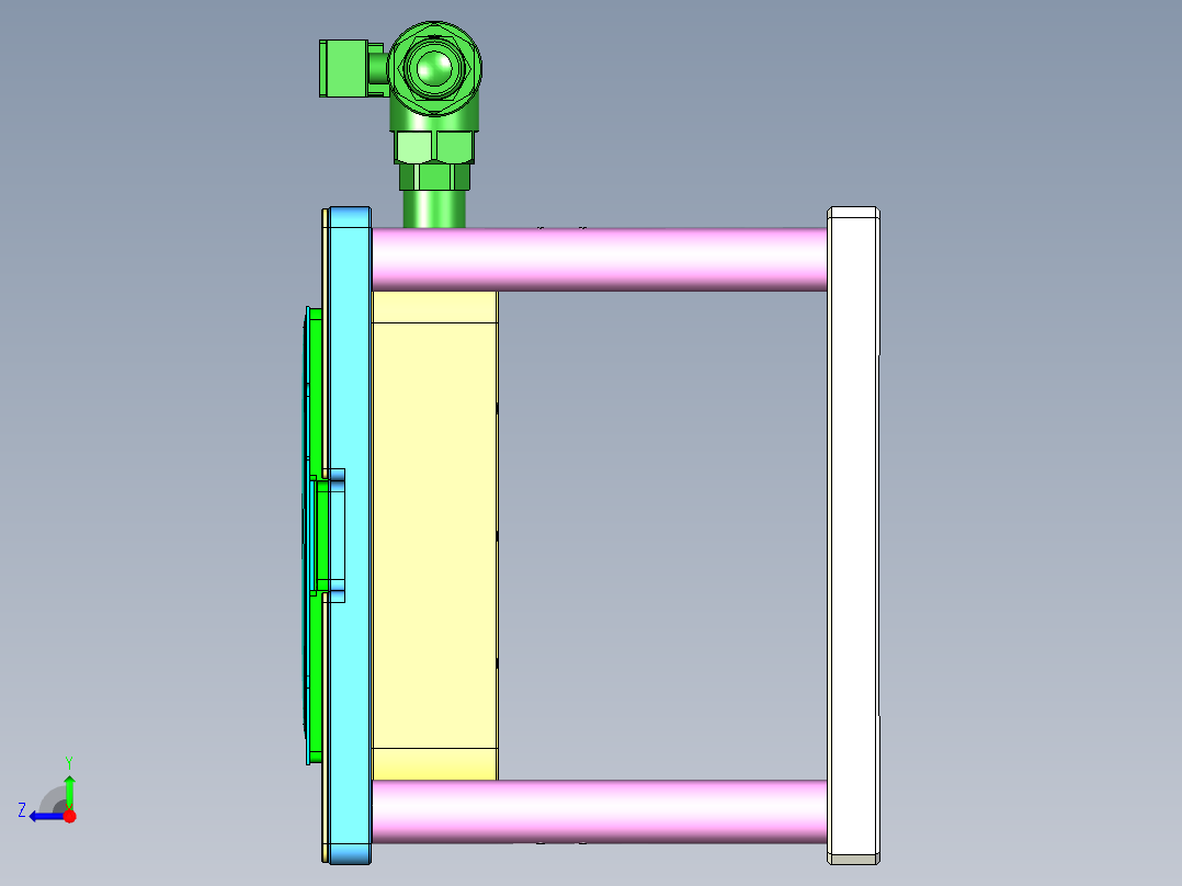 az00-a-笔记本CNC工装夹具三维模型cnc4右视图
