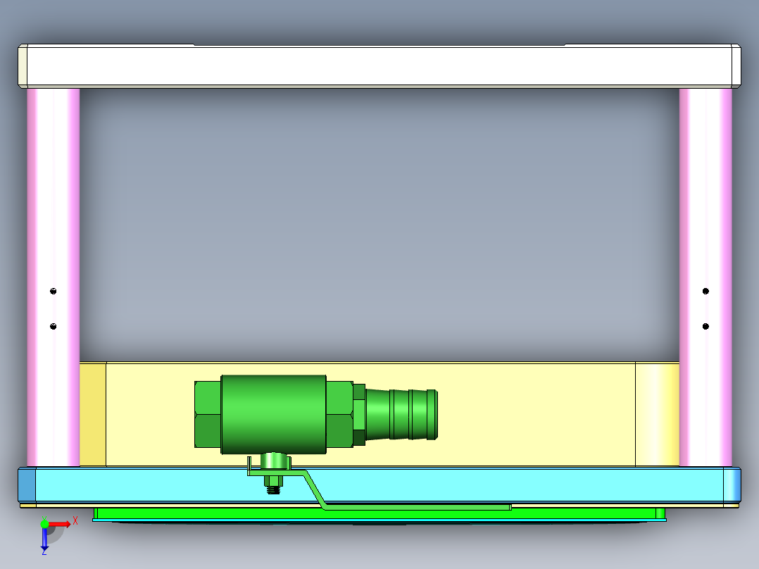 az00-a-笔记本CNC工装夹具三维模型cnc4俯视图