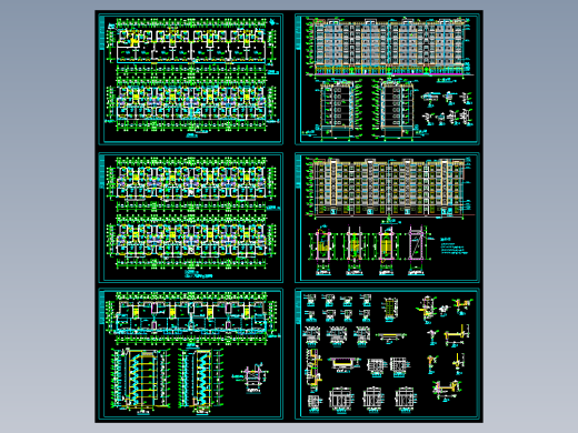 某市高档小区住宅施工图纸