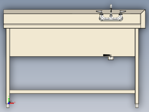 水槽、不锈钢水槽(157)前视缩略图