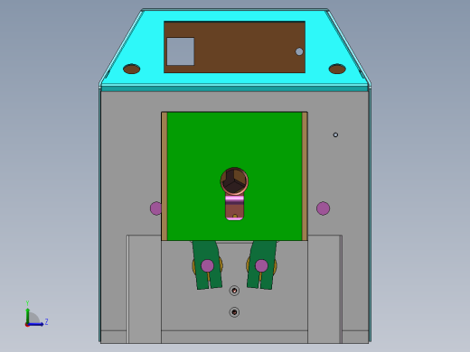 同轴剥线sw14左视缩略图