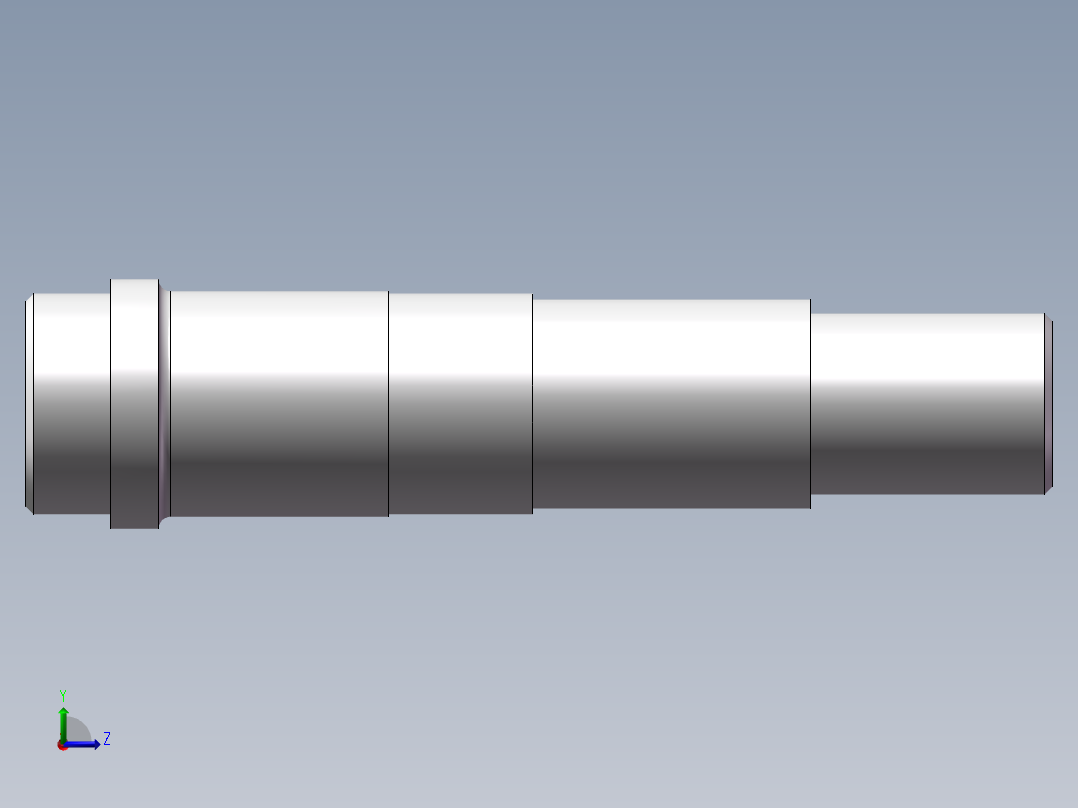 阶梯轴3加工加工工艺设计左视图