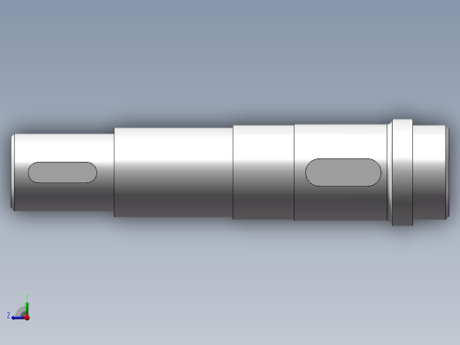 阶梯轴3加工加工工艺设计右视缩略图