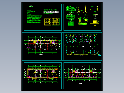某三层办公楼采暖图