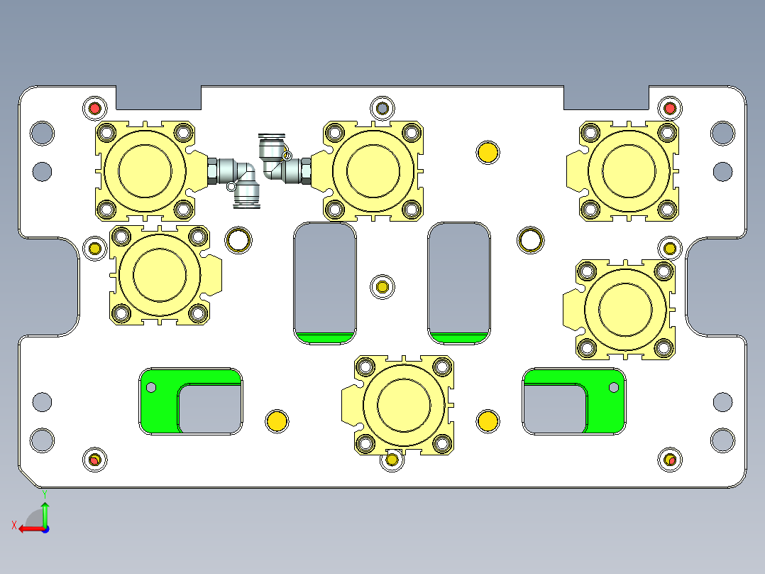 EDB41-C笔记本CNC工装夹具三维模型-CNC6-191113后视图