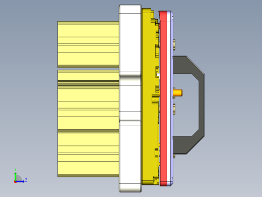 EDB41-C笔记本CNC工装夹具三维模型-CNC6-191113左视缩略图