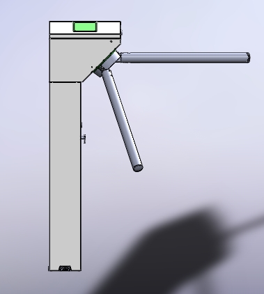 电控柜、立式三辊道闸