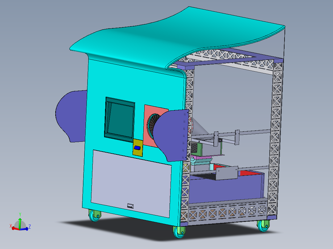 电控柜、垃圾回收站