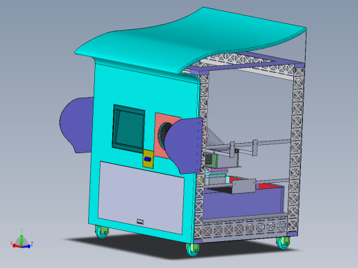 电控柜、垃圾回收站