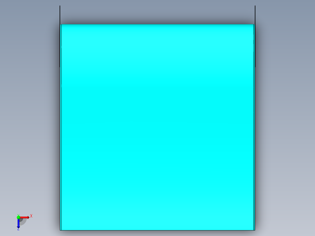 电控柜、垃圾回收站俯视图