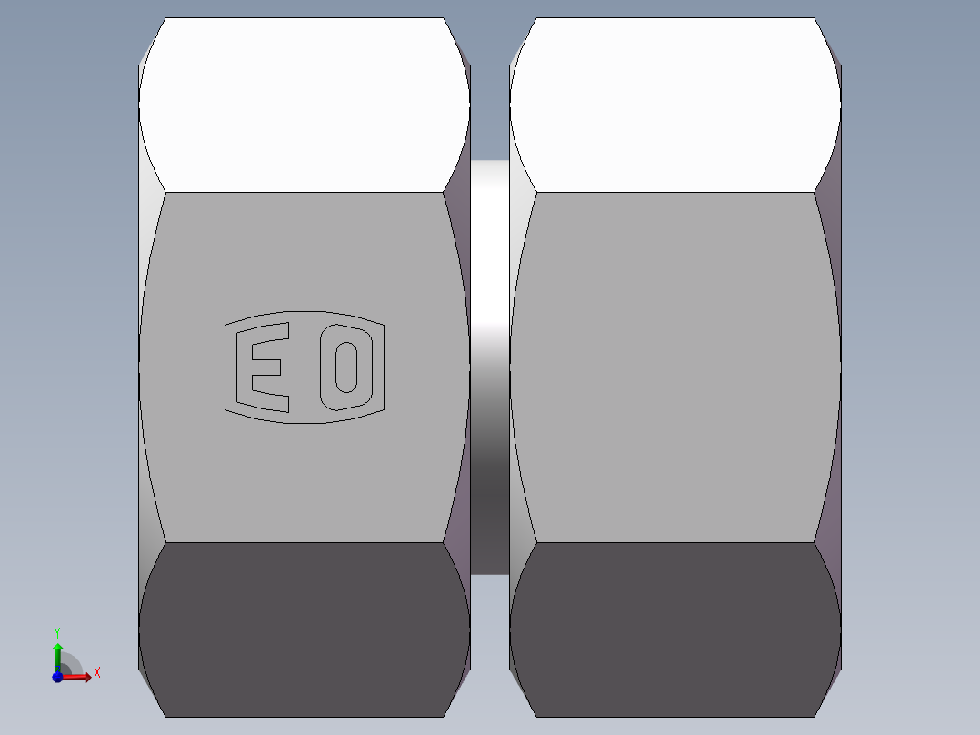 3C+3D 组合接头、3C-26前视图