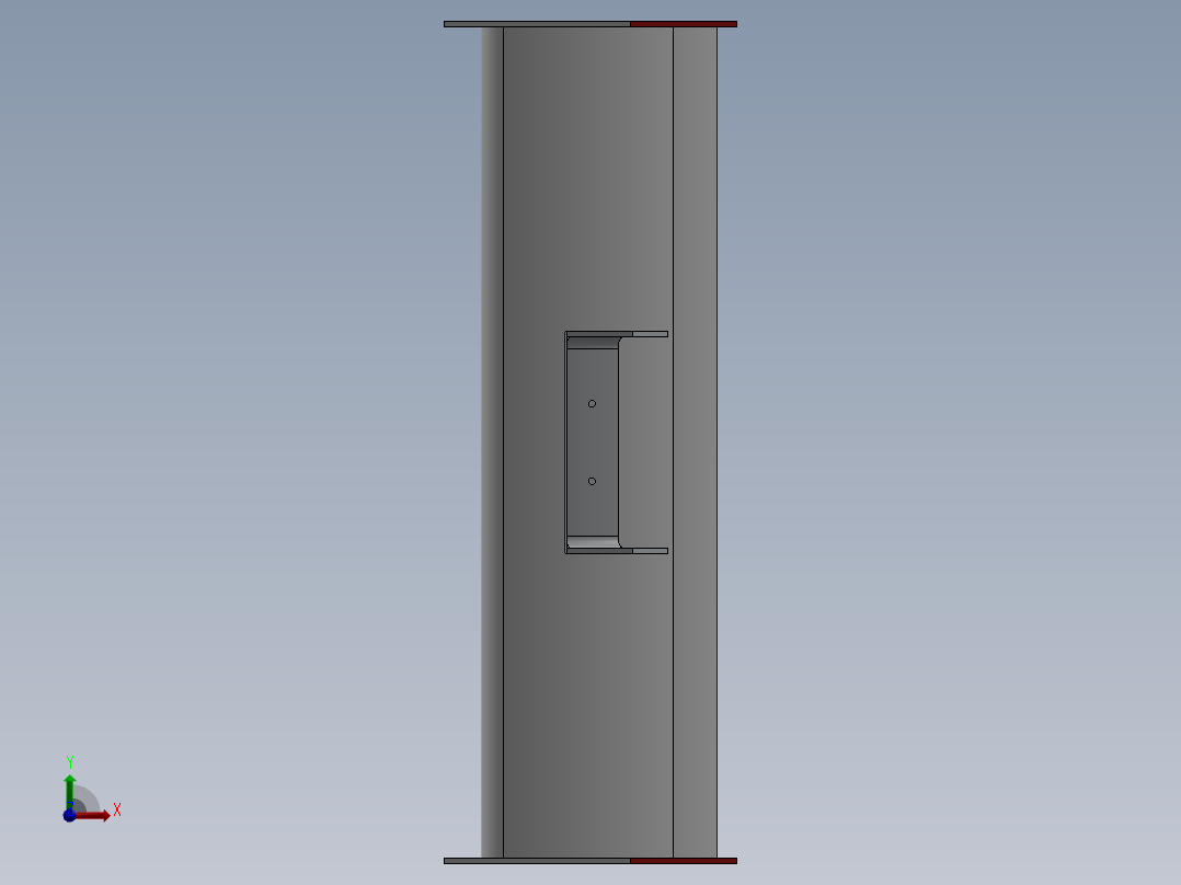 汽车尾翼(16)前视图
